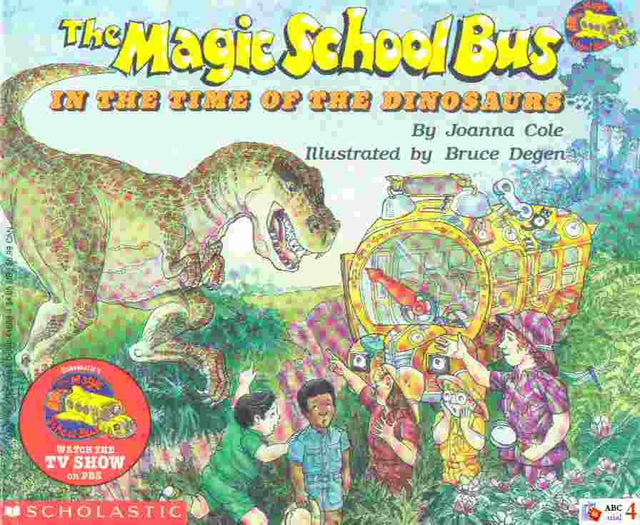The magic school bus in the time of the dinosaurs 封面