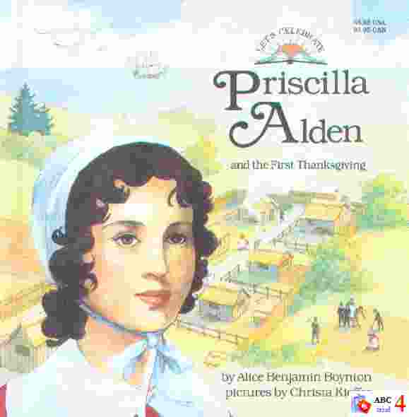 Priscilla Alden and the first Thanksgiving 書封